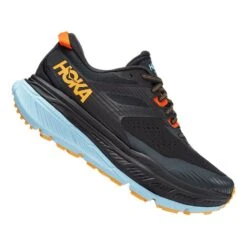 HOKA Stinson ATR 6 Laufschuhe Schwarz/weiß/orange