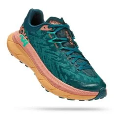 HOKA Tecton X Damen Trailrunningschuhe Grün/orange