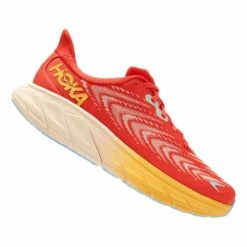 HOKA Arahi 6 Laufschuhe Orange/weiß/rot