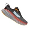 HOKA Bondi 8 Laufschuhe Grau/blau/orange 2 HOKA Bondi 8 Laufschuhe Grau/blau/orange -Hoka hk 0001123202 act 001
