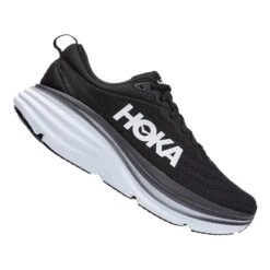 HOKA Bondi 8 Laufschuhe Weiß/schwarz