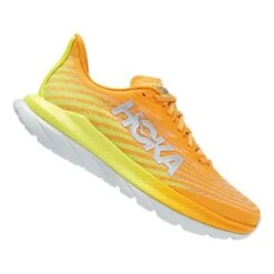 HOKA Mach 5 Laufschuhe Gelb/weiß