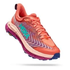 HOKA Mafate Speed 4 Damen Laufschuhe Orange/rosa/lila
