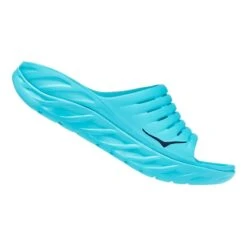 HOKA Ora Recovery Slide Badesandalen Blau