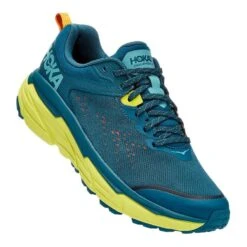 HOKA Challenger ATR 6 Trailrunningschuhe Dunkelblau/gelb