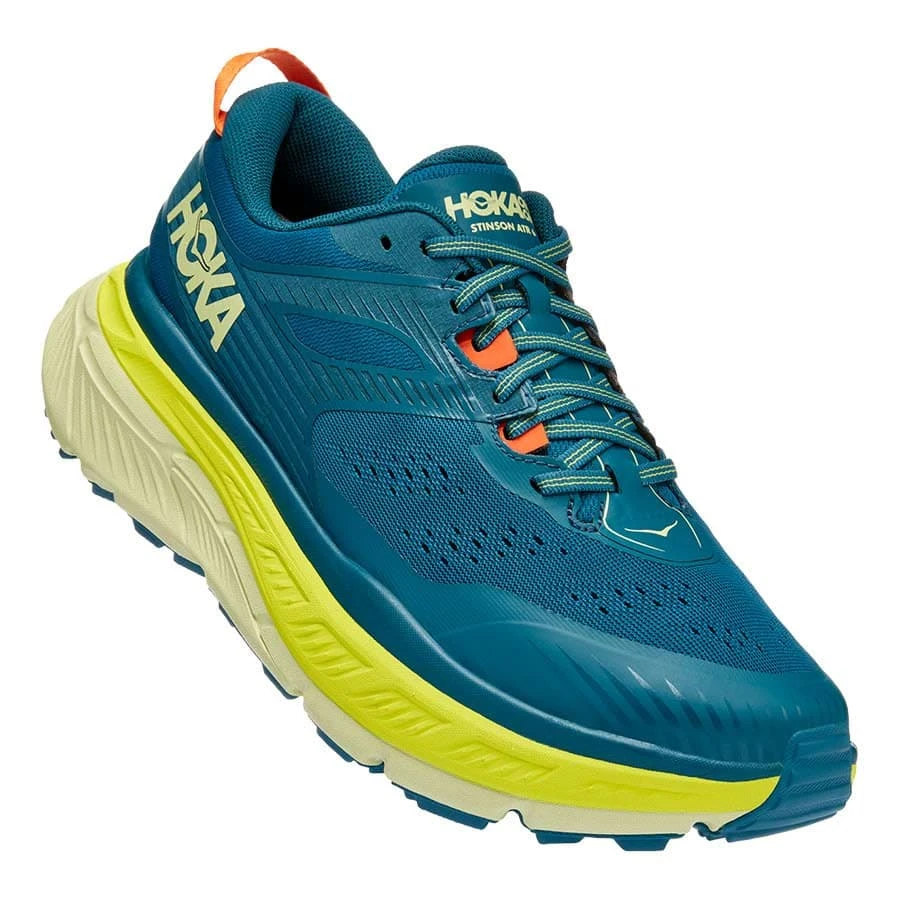 HOKA Stinson ATR 6 Trailrunningschuhe Blau/gelb 3 HOKA Stinson ATR 6 Trailrunningschuhe Blau/gelb