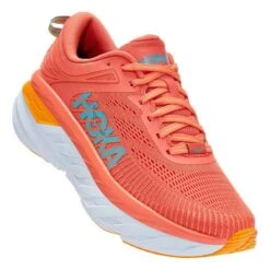 HOKA Bondi 7 Damen Laufschuhe Orange
