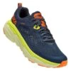 HOKA Challenger ATR 6 Gore-Tex Trailrunningschuhe Marineblau/orange/gelb