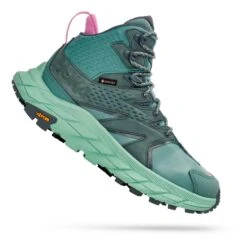 HOKA Anacapa Mid GORE-TEX Damen Wanderschuhe Dunkelgrün/rosa