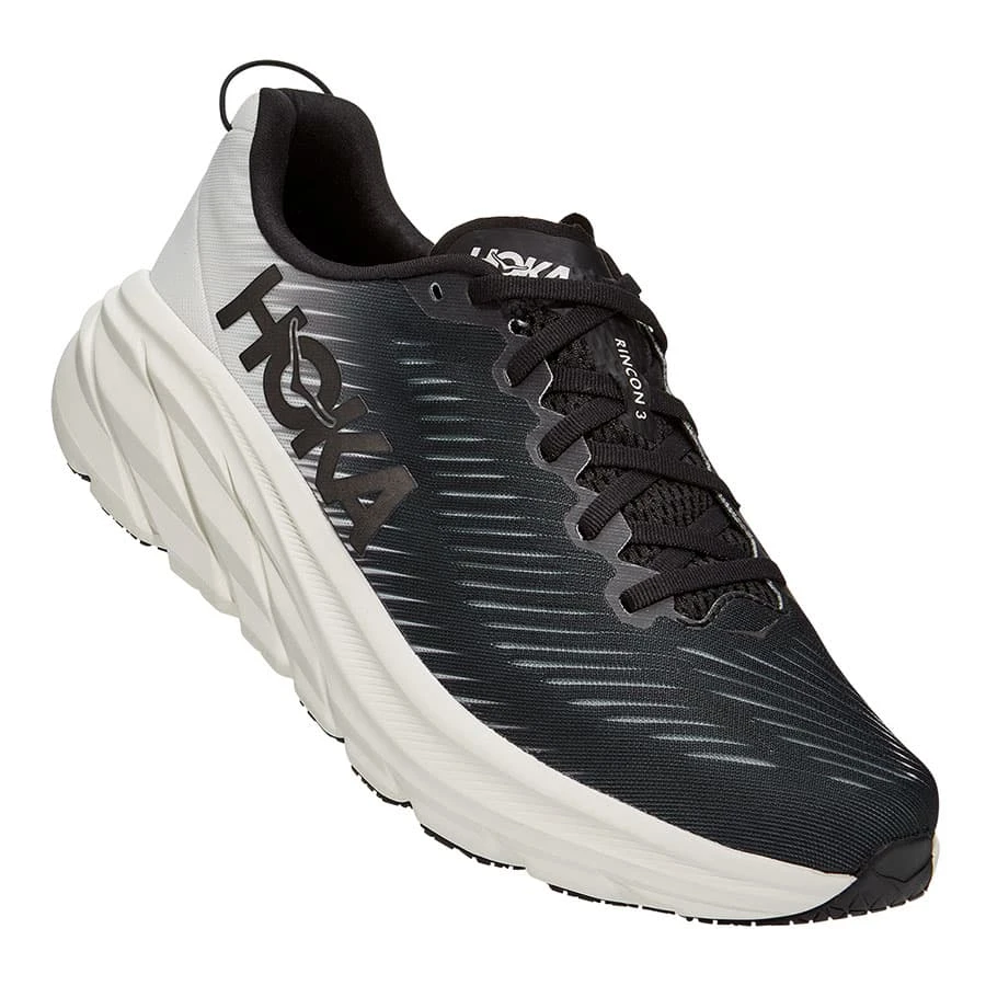 HOKA Rincon 3 Laufschuhe Schwarz/weiß 3 HOKA Rincon 3 Laufschuhe Schwarz/weiß