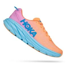 HOKA Rincon 3 Damen Laufschuhe Orange/rosa/weiß