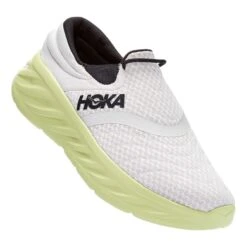 HOKA Ora Recovery 2 Erholungsschuhe Weiß/gelb/schwarz