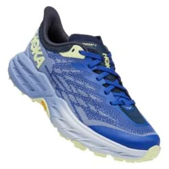 HOKA Speedgoat 5 Damen Trailrunningschuhe Blau