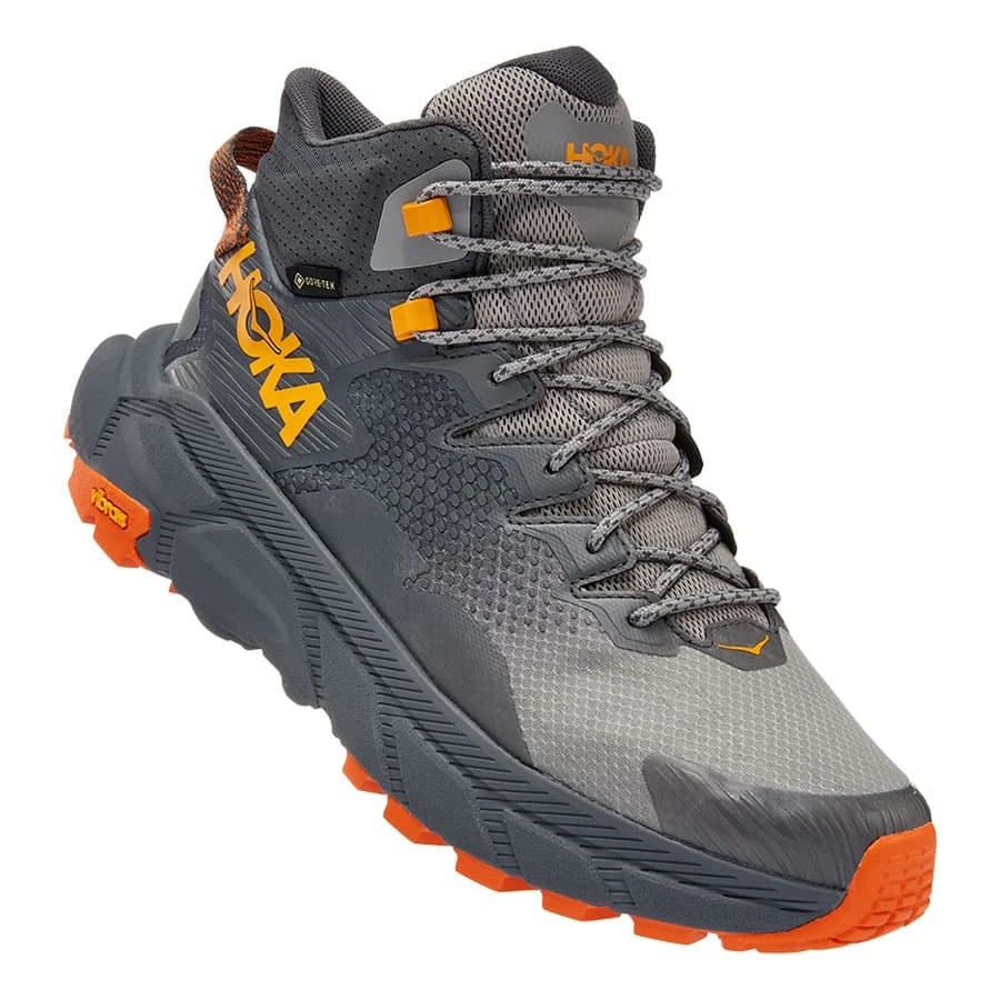 HOKA Trail Code Gore-Tex Wanderschuhe Grau/orange 3 HOKA Trail Code Gore-Tex Wanderschuhe Grau/orange