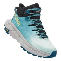 HOKA Trail Code Gore-Tex Damen Wanderschuhe Hellblau/weiß