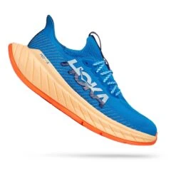HOKA Carbon X 3 Laufschuhe Marineblau/orange/grau