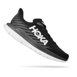 HOKA Mach 5 Laufschuhe Schwarz/weiß