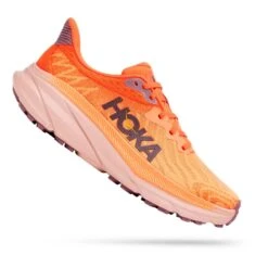 HOKA Challenger ATR 7 Damen Trailrunningschuhe Orange/violett/rosa