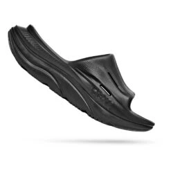 HOKA Ora Recovery 3 Badesandalen Schwarz