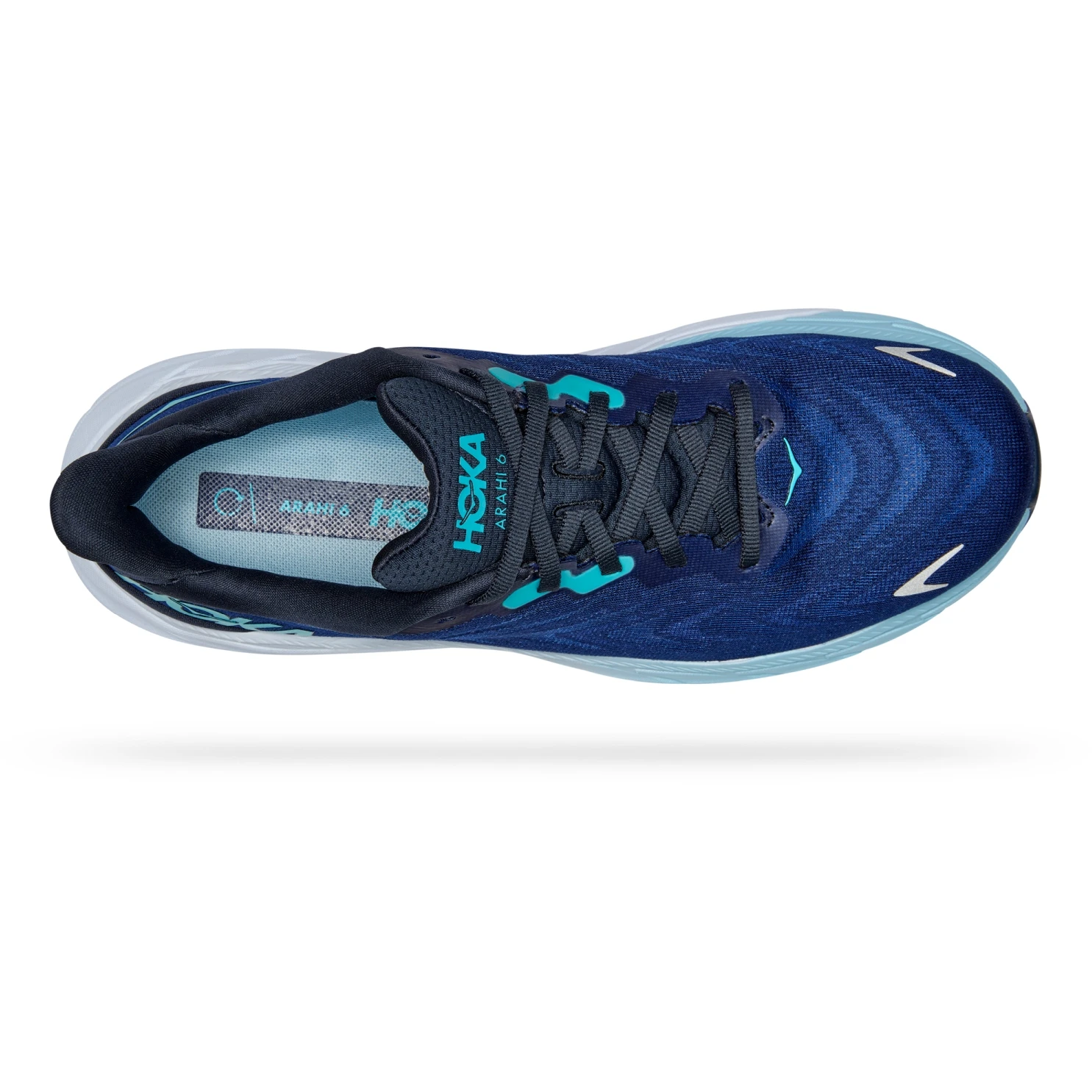 Hoka Arahi 6 Laufschuhe - Outer Space / Bellwether Blue 9 Hoka Arahi 6 Laufschuhe - Outer Space / Bellwether Blue – Bild 7