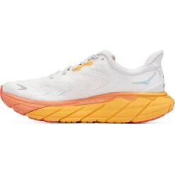 Hoka Arahi 6 Damen Laufschuhe - Nimbus Cloud / Blanc De Blanc -Hoka hoka arahi 6 women s running shoes nimbus cloud blanc de blanc 1 1239529