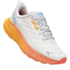 Hoka Arahi 6 Damen Laufschuhe - Nimbus Cloud / Blanc De Blanc