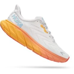 Hoka Arahi 6 Damen Laufschuhe - Nimbus Cloud / Blanc De Blanc -Hoka hoka arahi 6 women s running shoes nimbus cloud blanc de blanc 3 1239531