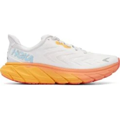 Hoka Arahi 6 Damen Laufschuhe - Nimbus Cloud / Blanc De Blanc -Hoka hoka arahi 6 women s running shoes nimbus cloud blanc de blanc 8 1239528