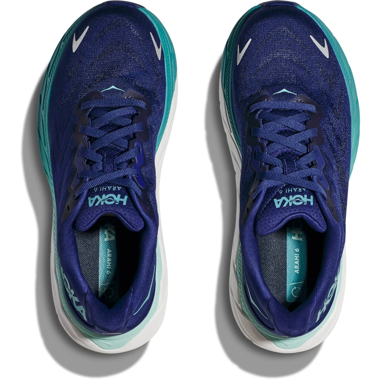 Hoka Arahi 6 Damen Laufschuhe - Bellwether Blue / Ocean Mist 9 Hoka Arahi 6 Damen Laufschuhe - Bellwether Blue / Ocean Mist – Bild 7