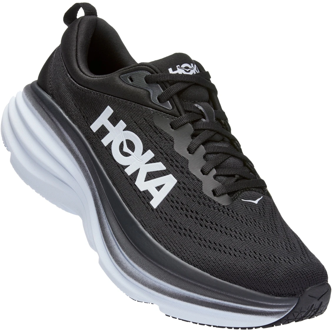 Hoka Bondi 8 Laufschuhe Herren - Schwarz / Weiß 3 Hoka Bondi 8 Laufschuhe Herren - Schwarz / Weiß