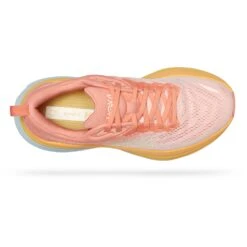 Hoka Bondi 8 Laufschuhe Damen - Shell Coral / Peach Parfait -Hoka hoka bondi 8 women s running shoes shell coral peach parfait 6 1239606