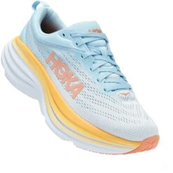 Hoka Bondi 8 Wide Laufschuhe Damen - Summer Song / Country Air