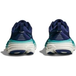 Hoka Bondi 8 Laufschuhe Damen - Bellwether Blue / Evening Sky -Hoka hoka bondi 8 womens running shoes bellwether blue evening sky 4 1502136