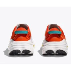 Hoka Bondi X Laufschuhe - Blanc De Blanc / Flame -Hoka hoka bondi x running shoes blanc de blanc flame 8 1460238