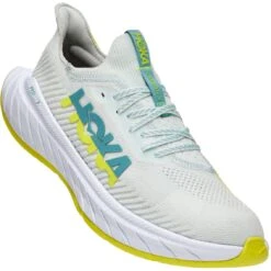 Hoka Carbon X 3 Laufschuhe - Billowing Sail / Evening Primrose