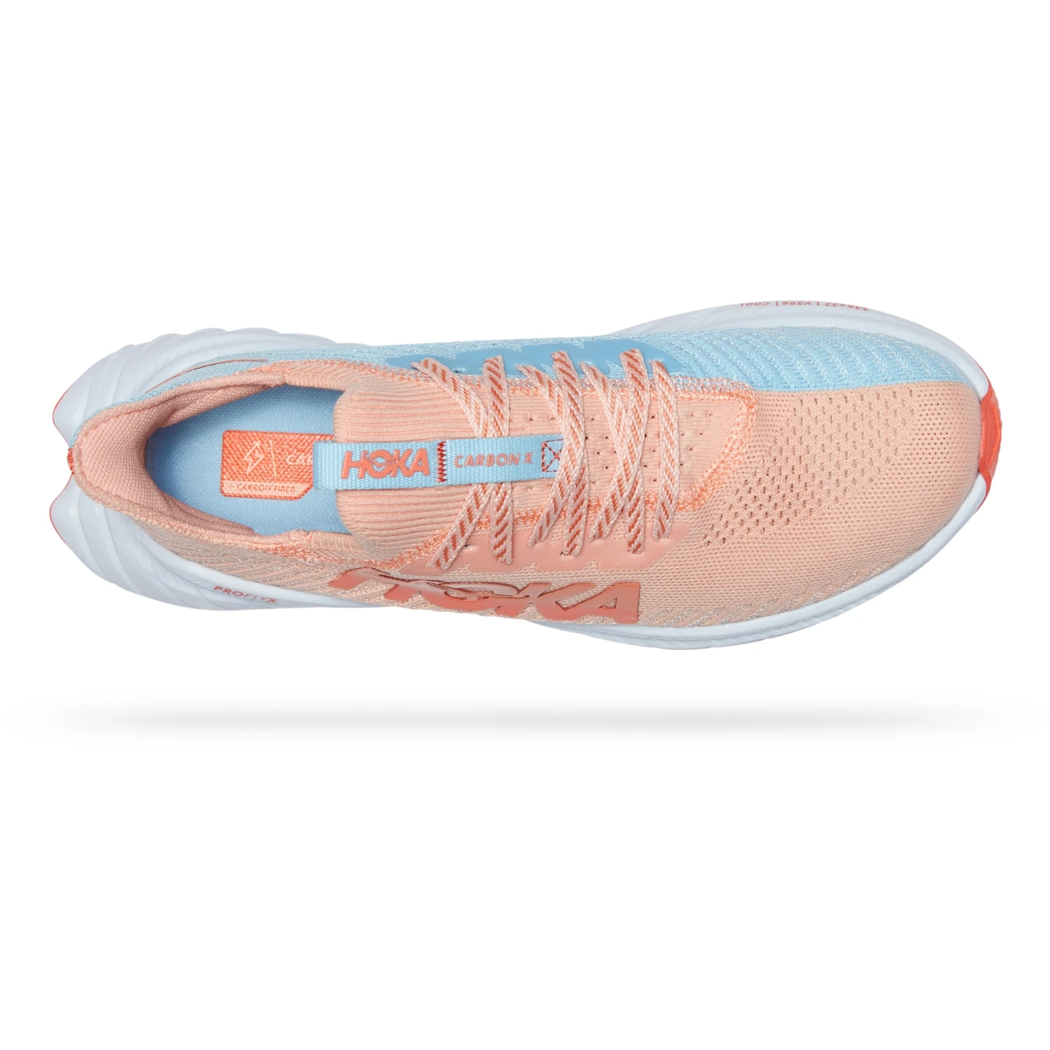 Hoka Carbon X 3 Damen Laufschuhe - Peach Parfait / Summer Song 9 Hoka Carbon X 3 Damen Laufschuhe - Peach Parfait / Summer Song – Bild 7