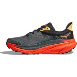 Hoka Challenger 7 Laufschuhe Herren - Castlerock / Flame -Hoka hoka challenger 7 running shoes castlerock flame 4 1502336