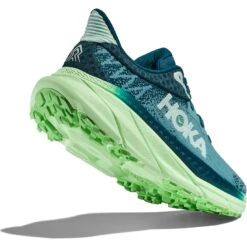 Hoka Challenger 7 Laufschuhe Damen - Ocean Mist / Lime Glow -Hoka hoka challenger 7 womens running shoes ocean mist lime glow 6 1502277