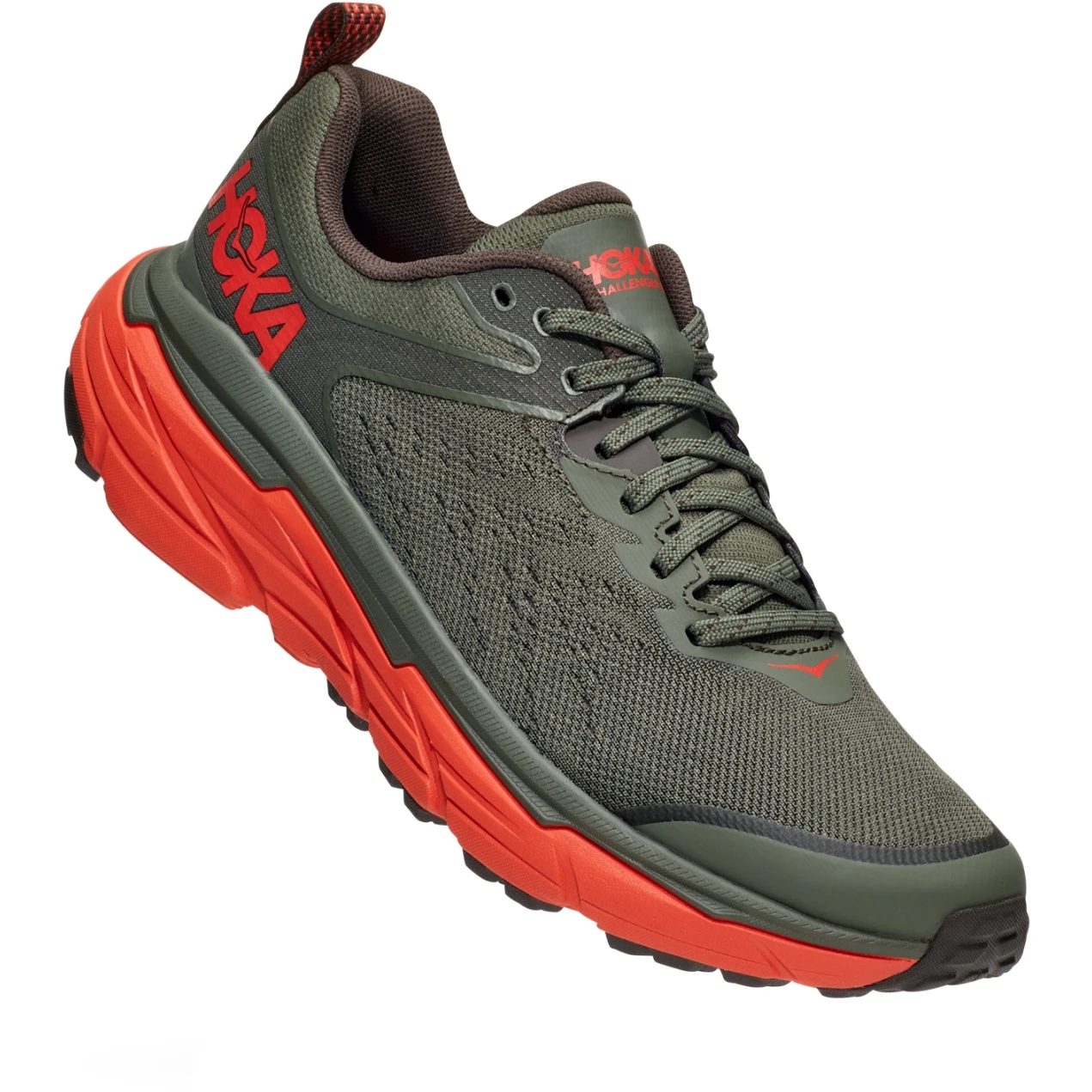 Hoka Challenger 6 Laufschuhe - Thyme / Fiesta 3 Hoka Challenger 6 Laufschuhe - Thyme / Fiesta