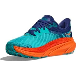 Hoka Challenger 7 Laufschuhe Damen - Ceramic / Vibrant Orange -Hoka hoka challenger atr 7 women s running shoes ceramic vibrant orange 3 1364235