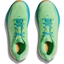 Hoka Clifton 9 Laufschuhe Herren - Zest / Lime Glow -Hoka hoka clifton 9 running shoes zest lime glow 2 1502517