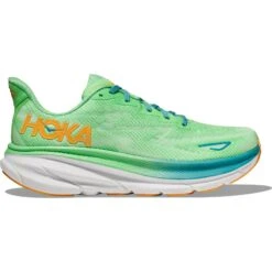 Hoka Clifton 9 Laufschuhe Herren - Zest / Lime Glow -Hoka hoka clifton 9 running shoes zest lime glow 3 1502518