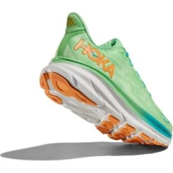 Hoka Clifton 9 Laufschuhe Herren - Zest / Lime Glow -Hoka hoka clifton 9 running shoes zest lime glow 8 1502523