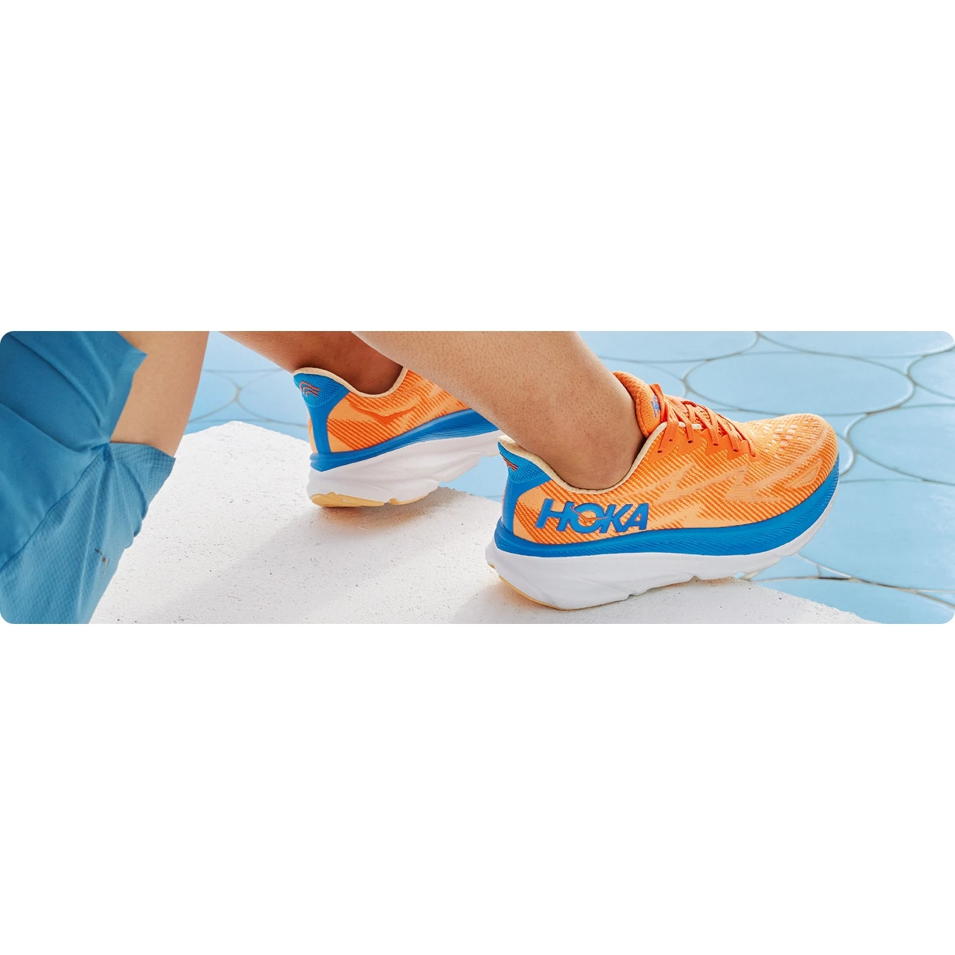 Hoka Clifton 9 Laufschuhe Herren - Flame / Vibrant Orange 12 Hoka Clifton 9 Laufschuhe Herren - Flame / Vibrant Orange – Bild 10
