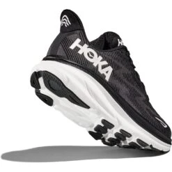 Hoka Clifton 9 Wide Laufschuhe Herren - Schwarz / Weiß -Hoka hoka clifton 9 women s running shoes black white 1 1377071