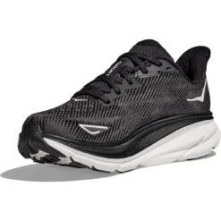 Hoka Clifton 9 Wide Laufschuhe Damen - Schwarz / Weiß 12 Hoka Clifton 9 Wide Laufschuhe Damen - Schwarz / Weiß -Hoka hoka clifton 9 women s running shoes black white 6 1377070 1