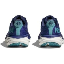 Hoka Clifton 9 Laufschuhe Damen - Bellwether Blue / Evening Sky -Hoka hoka clifton 9 womens running shoes bellwether blue evening sky 4 1502370