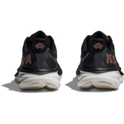 Hoka Clifton 9 Laufschuhe Damen - Schwarz / Rose Gold -Hoka hoka clifton 9 womens running shoes black rose gold 7 1502401