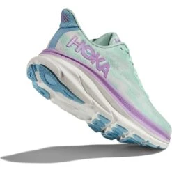 Hoka Clifton 9 Laufschuhe Damen - Sunlit Ocean / Lilac Mist -Hoka hoka clifton 9 womens running shoes sunlit ocean lilac mist 6 1502381