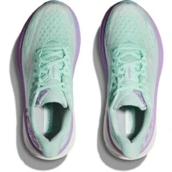 Hoka Clifton 9 Laufschuhe Damen - Sunlit Ocean / Lilac Mist -Hoka hoka clifton 9 womens running shoes sunlit ocean lilac mist 8 1502383